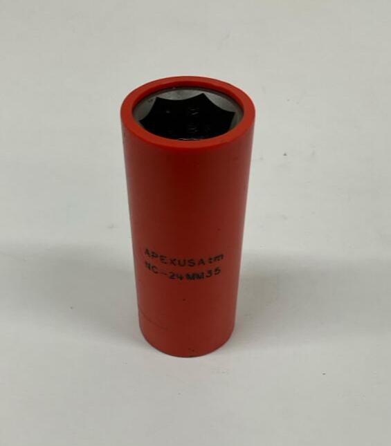 Apex  NC-24MM35  No Mar Metric Impact Socket 24mm, 1/2'' Drive