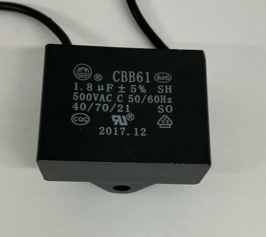 Dayton  CBB61  1.8uf  Run Capacitor 500VAC - 0