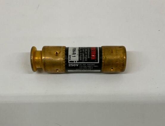 Bussmann  FRN-R-1  Lot of 4  Time Delay  1-Amp Fuses  250VAC