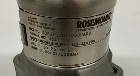 Rosemount  3051S1CD1A2000A00  Supermodule Multi-Variable Transmitter - 0