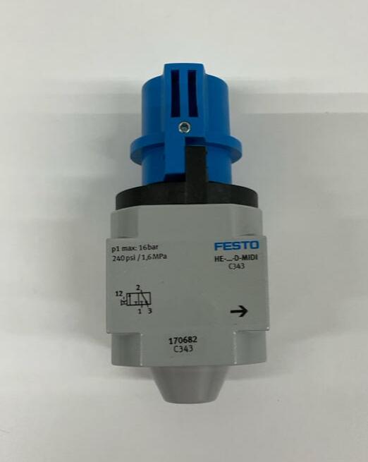 Festo  HE-D-MIDI  Pneumatic Shut Off Valve  170682