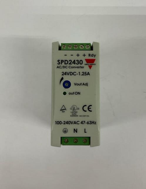 Carlo Gavazzi  SPD24301 AC/DC Converter 24VDC-1.25A  100-240VAC Input