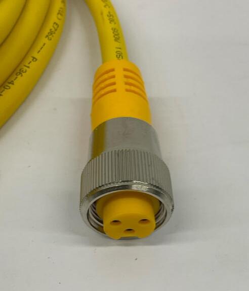 Turck  RKM35-4M/S600 Female 3-Pole Minifast Single End Cable 4-Meters U2038-21