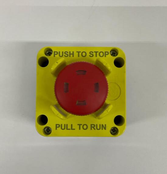 Giovenzana  PQ01  Push/ Pull  Run/ Stop Button w/ Enclosure