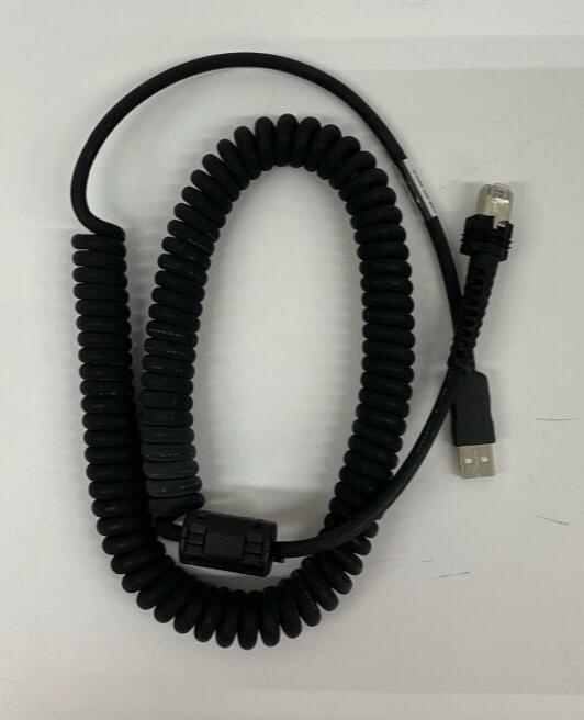 Datalogic  CAB-467  Coiled USB Cable  Type A  PC  12''