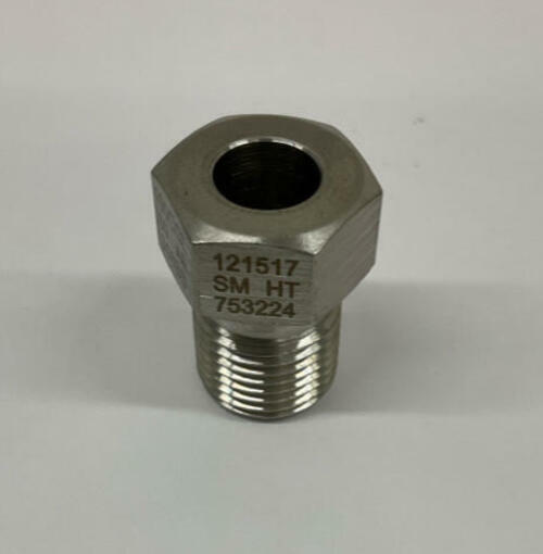 Parker  100CGL60  316 Stainless Steel  Gland Nut for 3/8'' Tube - 0