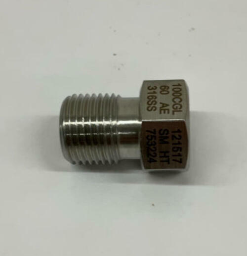 Parker  100CGL60  316 Stainless Steel  Gland Nut for 3/8'' Tube