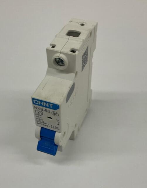 Chint  NXB-63-C20  1-Pole  20-Amp Circuit Breaker  230VAC