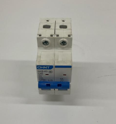 Chint  NXB-63-C10  2-Pole 10-Amp  400VAC Circuit Breaker