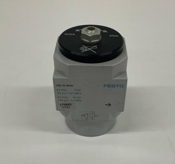 Festo  HEL-D-MIDI  Pneumatic  ON/OFF Valve  170691 - 0