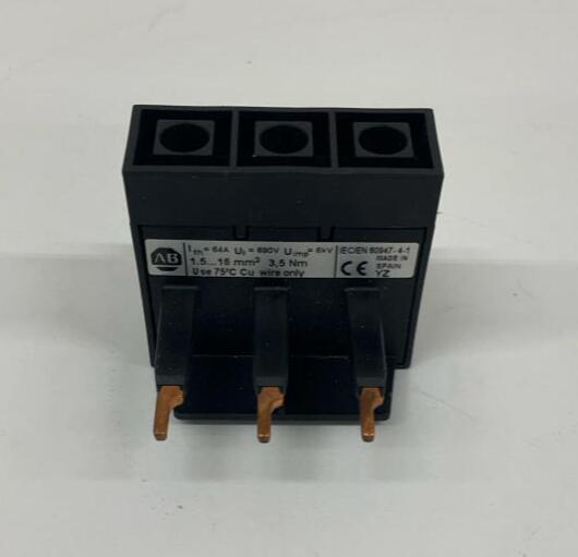 Allen Bradley  140M-C-WTEN  Feeder Terminal, Type E  3-Pole - 0