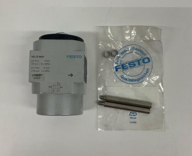 Festo  HEL-D-MIDI  Pneumatic  ON/OFF Valve  170691