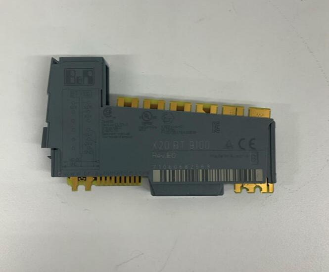 B&R  X20-BT-9100  Rev E0  PLC Module  X20BT9100 - 0