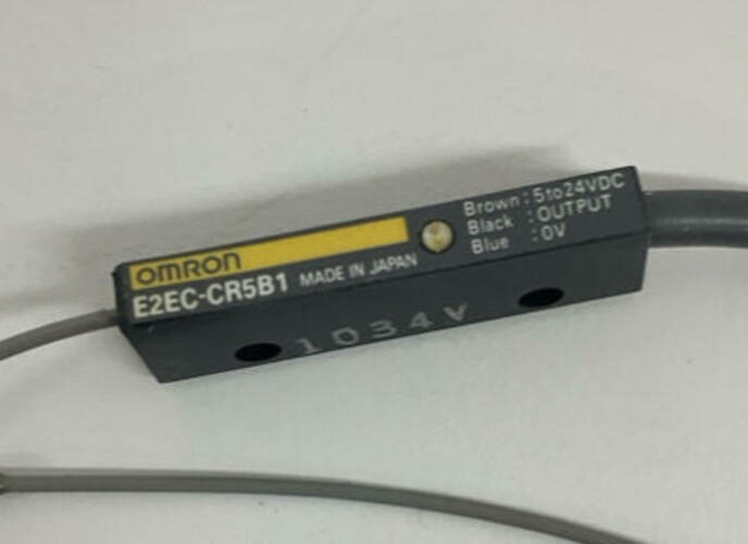 Omron  E2EC-CR5B1  Proximity Sensor Switch  5-24VDC  2-Meters - 0