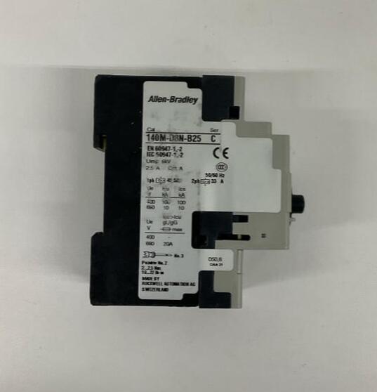 Allen Bradley  140M-D8N-B25 Ser. C  2.5-Amp Motor Circuit  Protector - 0