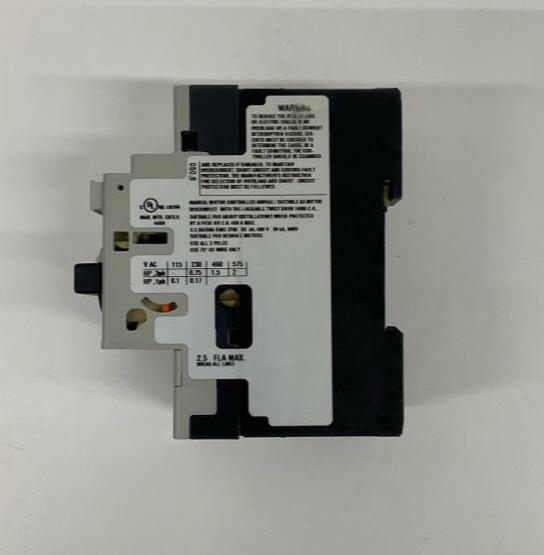 Allen Bradley  140M-D8N-B25 Ser. C  2.5-Amp Motor Circuit  Protector