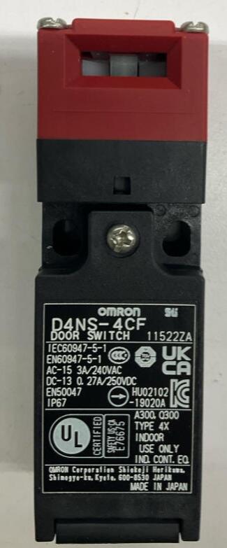 Omron STI D4NS-4CF Safety Door Switch - 0