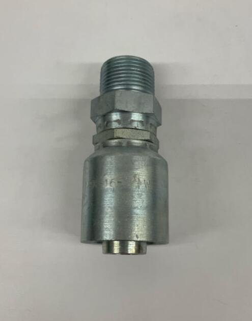 Kurt Hydraulics  MPX-16-16  1'' Hose ID Crimp x 1'' NPT Male Swivel