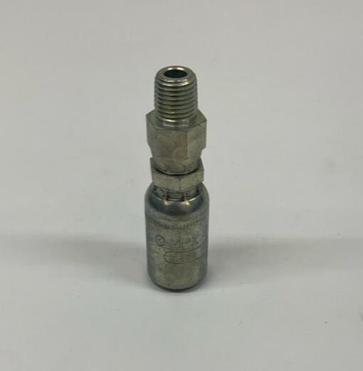 Kurt Hydraulics  MPX-06-04  3/8'' Hose Crimp x 1/4'' NPT Male Swivel