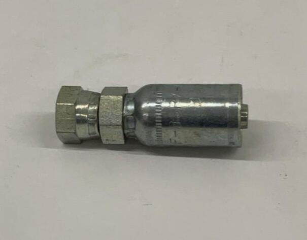 Kurt Hydraulics  F-BSPX-6-4  3/8'' Hose ID Crimp x 1/4'' British 60° Cone - 0