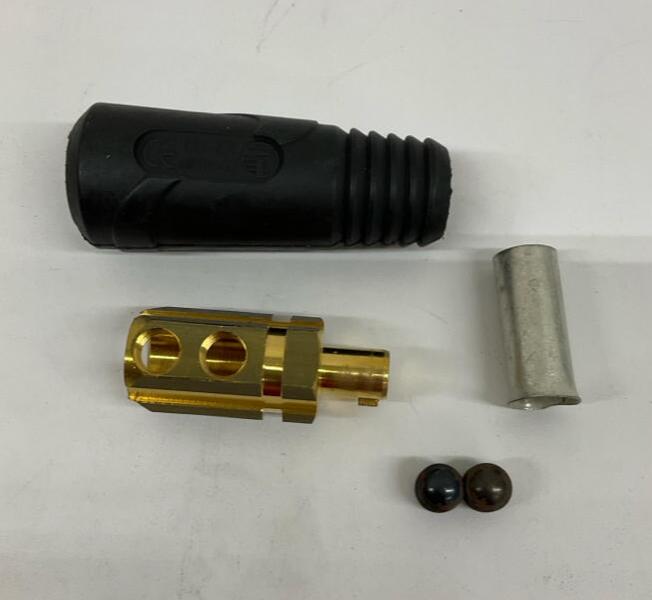 Dinse  70-95  1/2'' Male Connector 500 Amp 1-1/0AWG for Welding