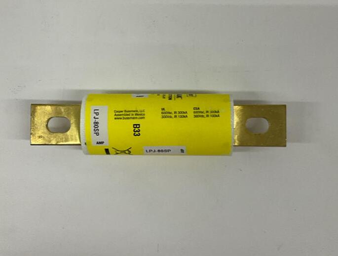 Bussmann  LPJ-80SP Time Delay Fuse 600VAC, 300VDC  80-Amps