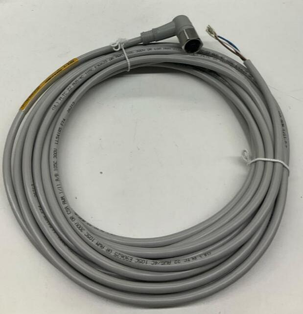 IFM Efector E18112 M12 90° Female Single End Cable 4-Wire 5-Meters