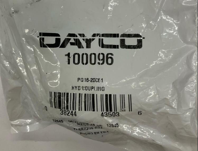 Dayco 100096 1" Hose ID Hydraulic Crimp Fitting 1-1/4" Code 61 - 0