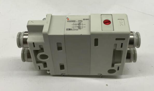 SMC VQ2000-FPG-C8C8-D Double Pneumatic Check Block