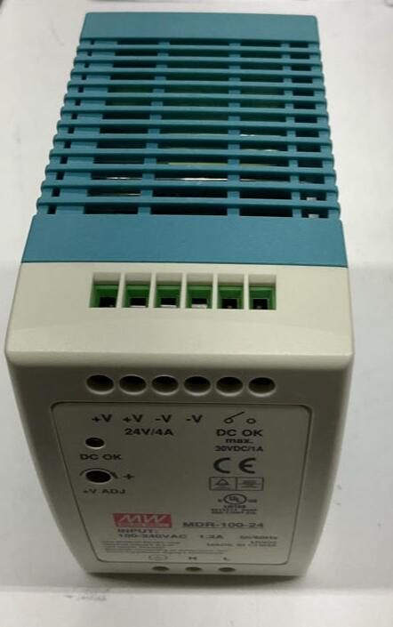 Mean Well MDR-100-24 Power Supply Input 100-240VAC Output 24VDC 4A