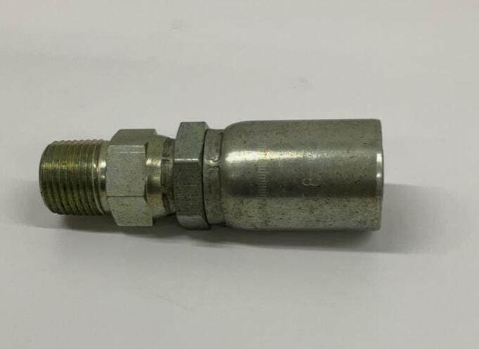 Kurt Hydraulics  MPX-10-08  5/8'' Hose ID Crimp x 1/2'' Male Swivel NPT - 0