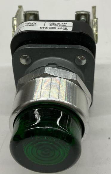 Allen Bradley 800T-QBH24G Green Illuminated Momentary Push Button 24VAC/DC