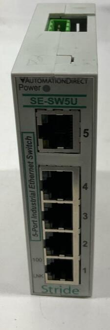 Automation Direct SE-SW5U 5-Port Industrial Ethernet Switch 10-30VDC