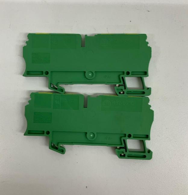 Allen Bradley  1492-LG3Q  2-Pack DIN Ground Terminal Block - 0