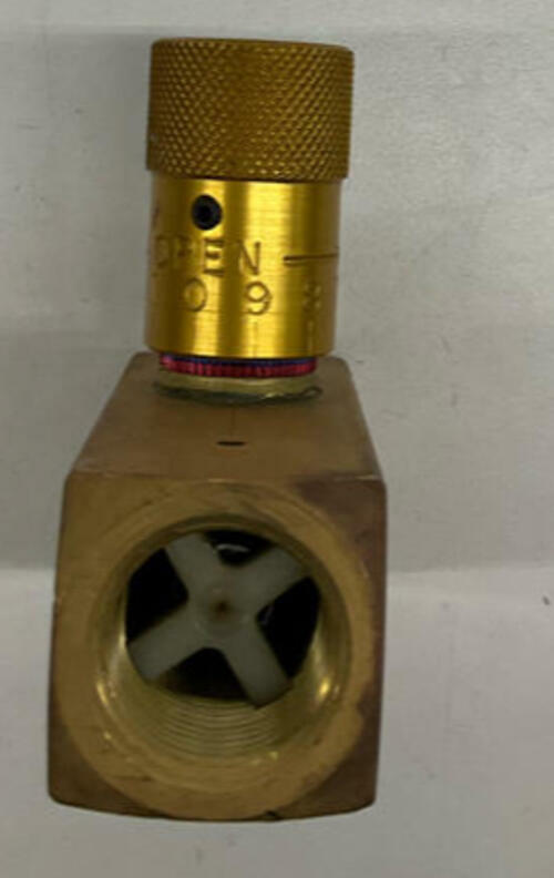 Defrol EF35B Easy Read Flow Control Valve 3/4" NPT