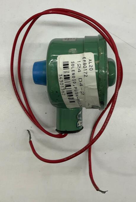 Asco Red Hat EF80172 Solenoid Valve 110/120VAC Push / Pull