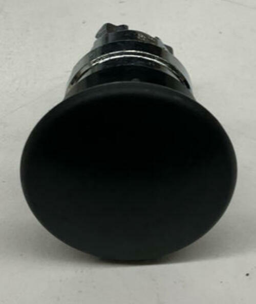 Schneider Electric ZB4BC2 Mushroom Head Black Push Buttom - Like New