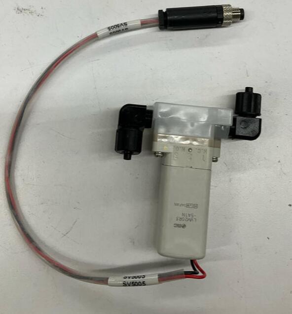 SMC LVM20R3-5A1N 2-Port Chemical Valve 12/24VDC - Like New