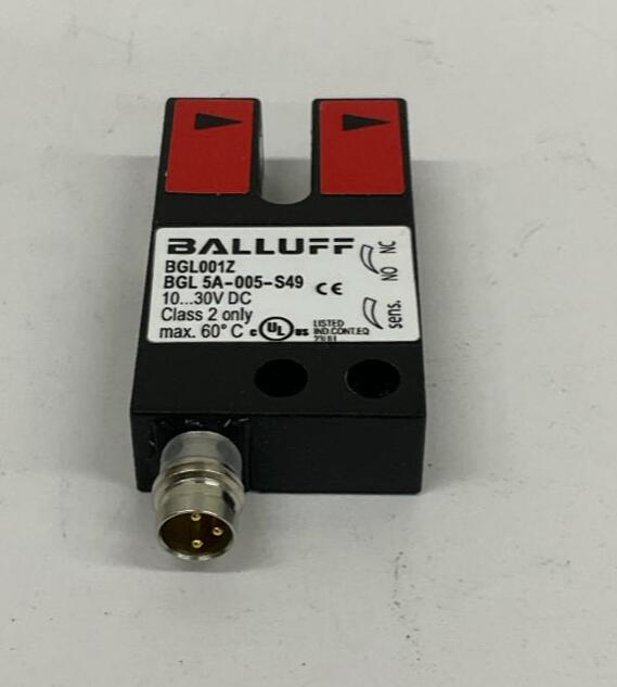 Balluff  BGL001Z / BGL-5A-005-S49  Fork Slot Sensor 10-30 VDC - Like New