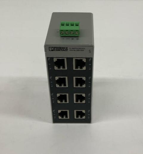 Phoenix Contact  2891929  8-Port Industrial Ethernet Switch - Very Good