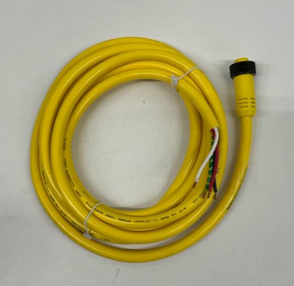 Brad Molex  1300060737 / 41109  4-Pole Single End Cable Female 12'' - Like New