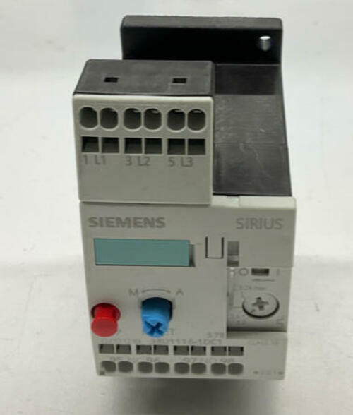 Siemens 3RU1116-1DC1 Motor Overload Relay 2.2-3.2 Amp - Like New