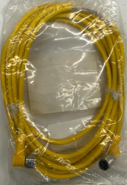 Turck WKB-3T-4-WSB-3T/S90 3-Pole Male/Female Cable 4M U2223-30 - Like New