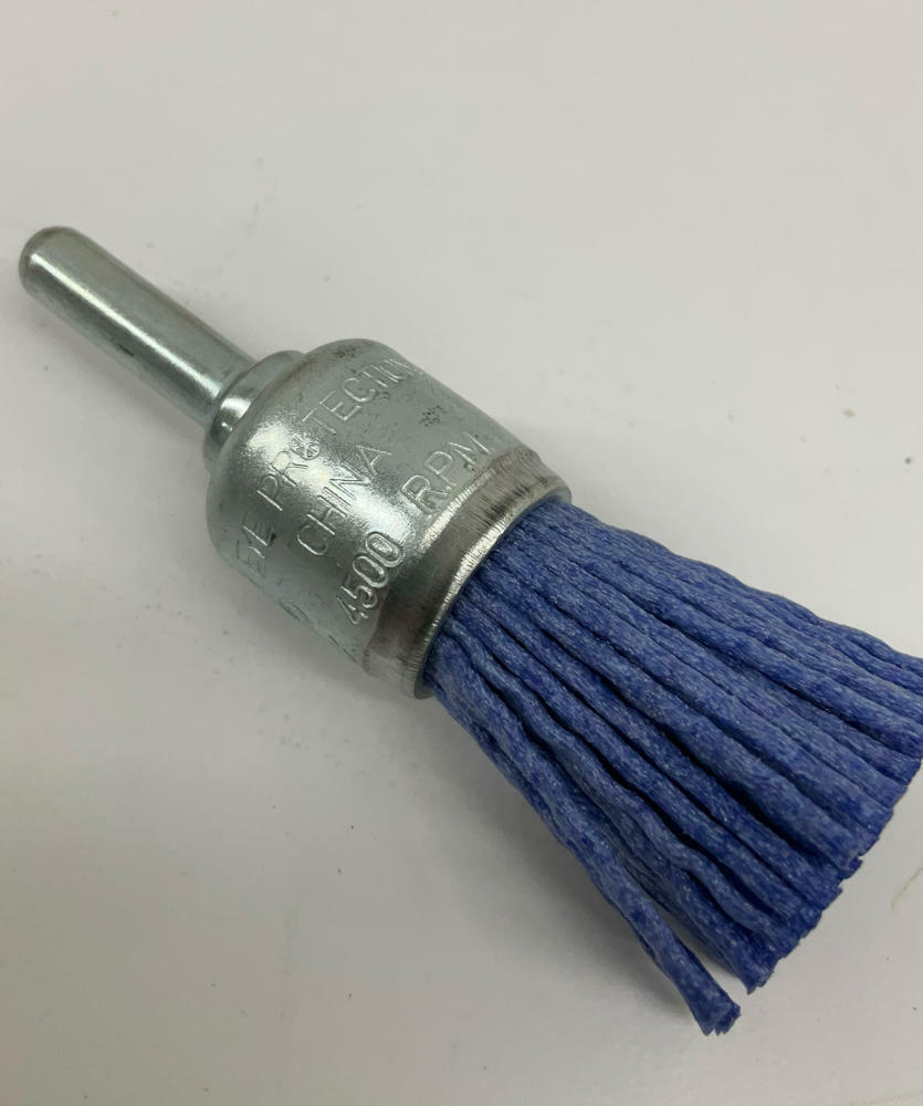 Weiler 36426 Vortec Abrasive Nylon End Brush 3/4" 4500 RPM 1/4" Stem