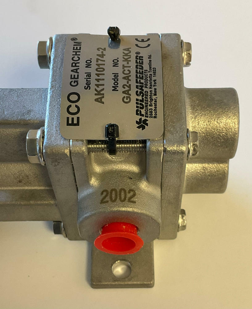 ECO Gearchem GA2-ACT-KKA Pulsafeeder Pump 1/4" FNPT, 15 GPM - Like New