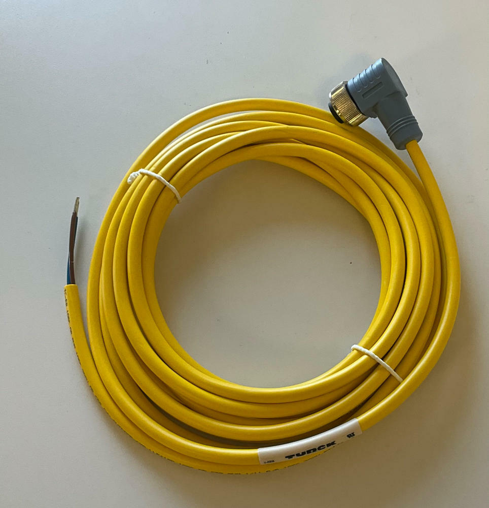 Turck  WKV-254-6M  4-Pole Minifast, 2-Wire, female 90° Single End Cable 6M - Like New