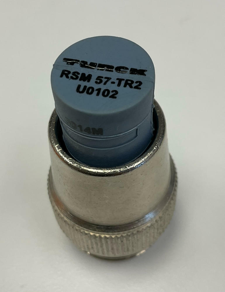 Turck  RSM 57-TR2 / U0102  7/8'' Male, 5-Pin Terminating Resistor  120 ohm - Like New - 0