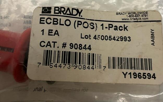 Brady 90844 Minature Circuit Breaker Lockout - Like New - 0