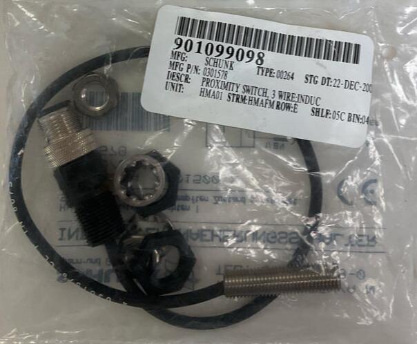 Schunk 0301578 Industrial Proximity Sensor M12 - Like New