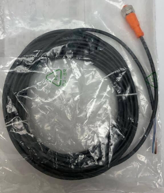 IFM EVC003 M12,  4-Wire Single End Cable, 10-Meters - Like New